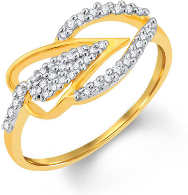 

Sukkhi Alloy Gold-plated, Rhodium Plated Ring, White;gold