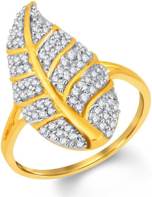 

Sukkhi Alloy Gold-plated, Rhodium Plated Ring, White;gold