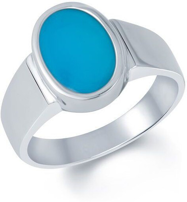

G-Luck Silver Turquoise Ring