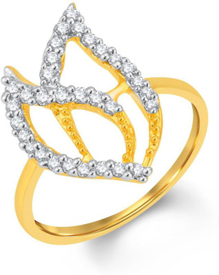 

Sukkhi Alloy Gold-plated, Rhodium Plated Ring, White;gold
