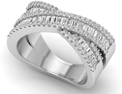 

ICR Jewels Sterling Silver Cubic Zirconia Sterling Silver Plated Ring