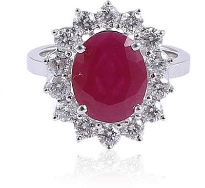 

Jisha 14kt Diamond, Ruby Yellow Gold ring