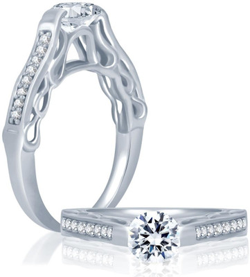 

Sukkhi Round Alloy Cubic Zirconia Rhodium Plated Ring, White