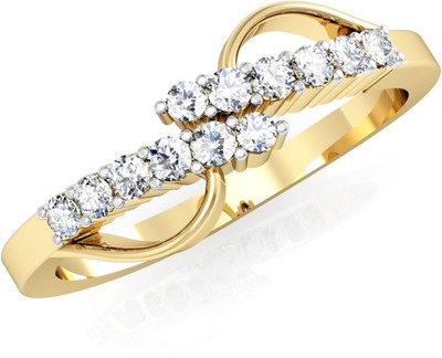 

Vachya JLR-58 18kt Diamond Yellow Gold ring(Yellow Gold Plated)