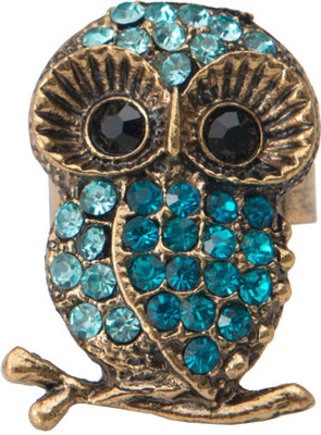 

Taj Pearl Designer Alloy Ring, Yellow