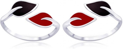 14% OFF on TARAASH Top Openable Floral with Enamel Sterling Silver Toe Ring