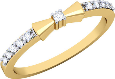 

Vachya Glory 14kt Diamond Yellow Gold ring(Yellow Gold Plated)