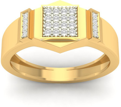 

Jewels5 Artoy 14kt Diamond Yellow Gold ring(Rhodium Plated)