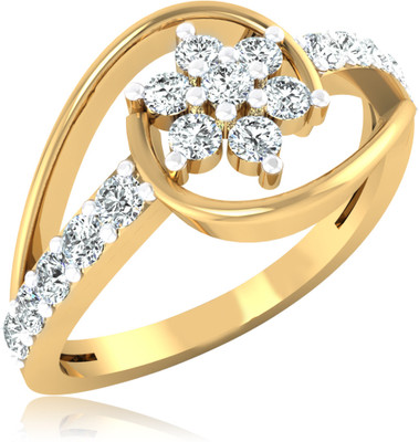 31% OFF on Forever Carat Feminine 14kt Yellow Gold ring 31% OFF on Forever Carat Feminine 14kt Yellow Gold ring