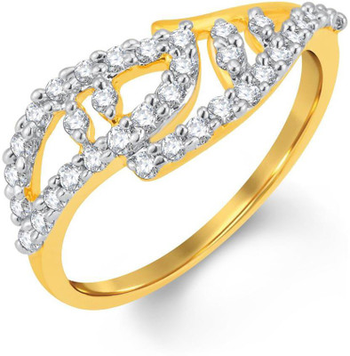 

Sukkhi Alloy Gold-plated, Rhodium Plated Ring, White;gold