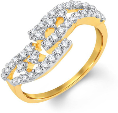 

Sukkhi Alloy Gold-plated, Rhodium Plated Ring, White;gold