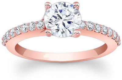 

Kiara Jewellery Sterling Silver Cubic Zirconia Rhodium Plated Ring