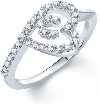 

Sukkhi Marvelous Alloy Cubic Zirconia Rhodium Plated Ring, White