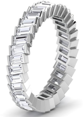 

ICR Jewels Sterling Silver Cubic Zirconia Sterling Silver Plated Ring