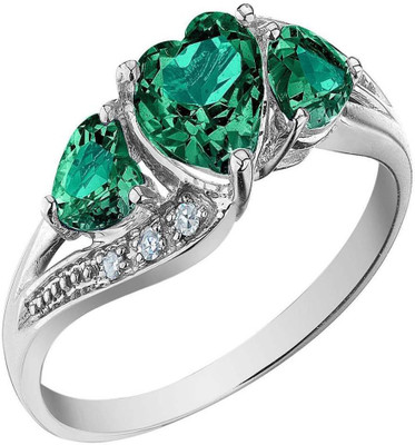 

Kiara Jewellery Sterling Silver Swarovski Zirconia Ring, White