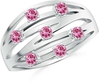 

Kiara Jewellery Darshana Silver Swarovski Zirconia Rhodium Plated Ring