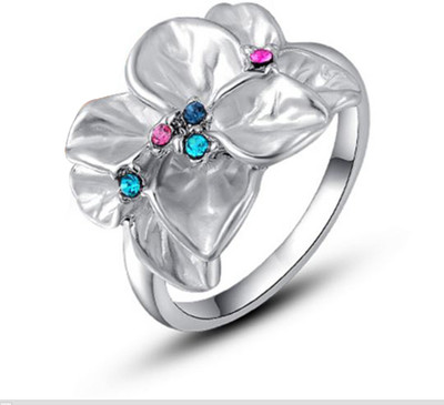 

Fasherati FJR001 Alloy Crystal Ring, Gold