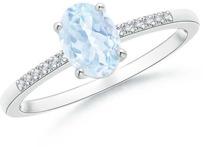 

Kiara Jewellery Silver Cubic Zirconia Rhodium Plated Ring