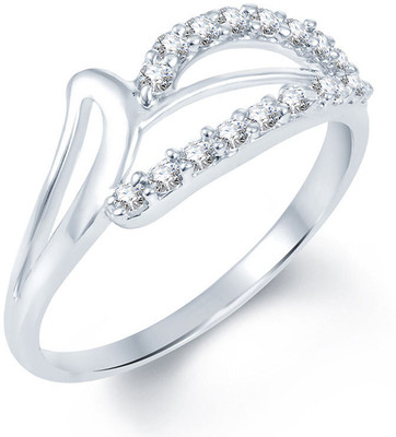 

Sukkhi Lavish Alloy Cubic Zirconia Rhodium Plated Ring, White