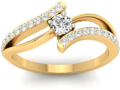 

Jewels5 Petra 18kt Diamond Yellow Gold ring