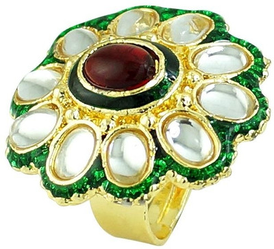 67% OFF on R S Jewels Gold Plated Latest Treand Alloy Gold Plated Ring