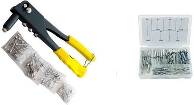 

DIY Crafts Riveter Gun Kit Heavy Duty Squeeze Rivet Gun
