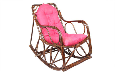 

Novelty Cane 1 Seater Rocking Chairs(Finish Color - Brown)
