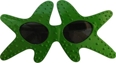 

Funcart Funcart Green Starfish party glasses