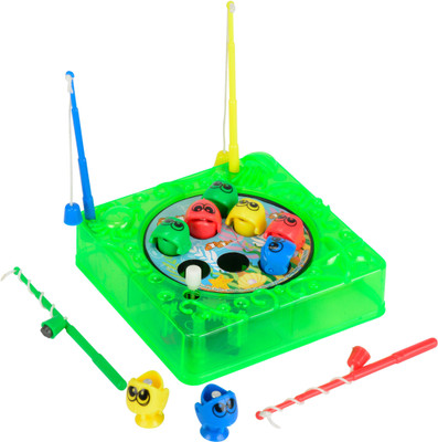

Simba Games & More Windup Fishing Game Set10x10cm Green
