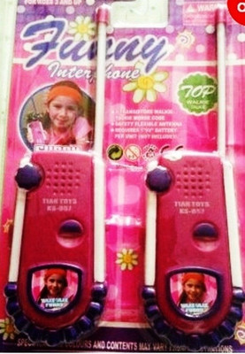 Shop & Shoppee Pink Princess Walkie Talkie Set