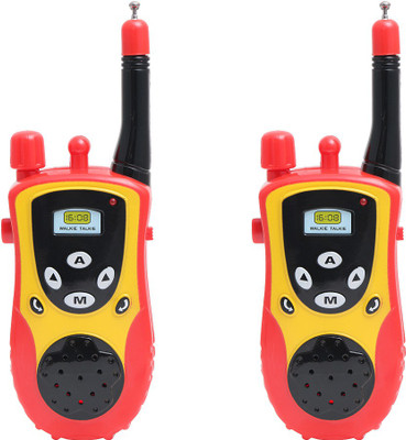 

ShopMeFast Red and Yellow Walkie Talkie Set For Kids