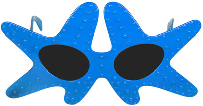

Funcart Blue Starfish Glasses