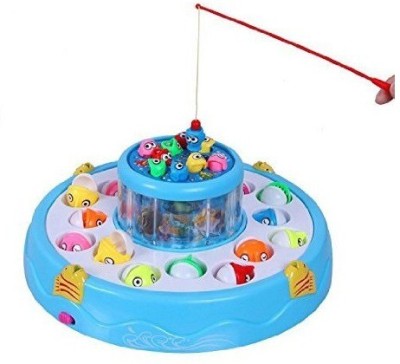 Buy Udee GOGO Fishing Electronic Double-layer Rotating Fishing Toy
