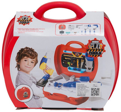 

Venus-Planet of toys 15 Pcs Tool Set, In A Portable Briefcase, Fun Interactive DIY Toy For Kids Above 3