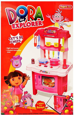 

Amayra Toy Big Size Battery Operated Complete Modern kitchen set