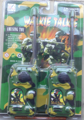 

New Pinch Military Walkie Talkie Set For Kids