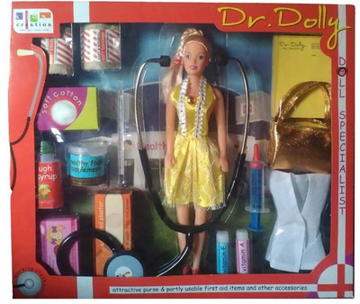 

New Pinch Dr.Dolly Doll First Aid Kit(Multicolor)