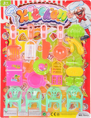 

SS Traders 18 PCS KITCHEN SET FOR GIRLS