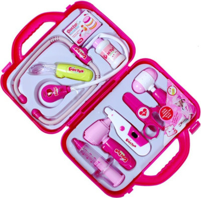 

Emob Doctor Play set Light and Sound Effects with Durable Case for Kids
