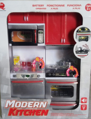 

Amayra Toy Battery Operated Modern Kitchen Set For Kids