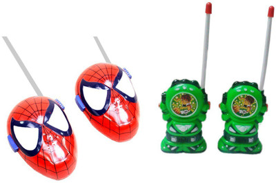 

New Pinch Combo Of Ben-10 Walkie Talkie With Red Walkie