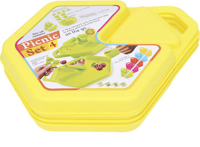 

Tuelip All in One 12 pcs Picnic Set-Yellow