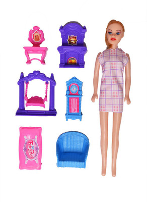 

Kanchan Toys Barbie Doll Set