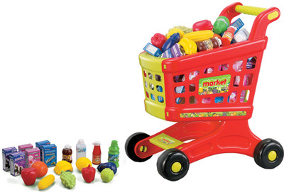 

Toy House Market Trolley Set