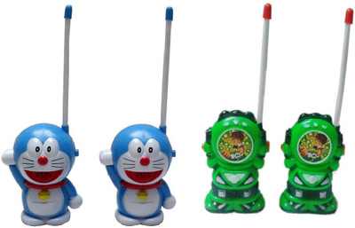 

New Pinch Combo Of Ben-10 Walkie Talkie Blue & Green