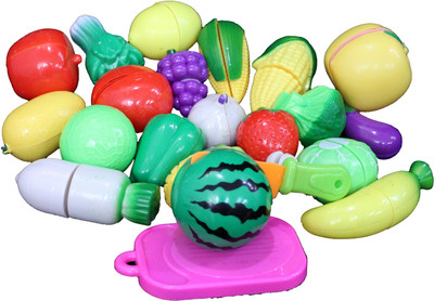 Mamaboo Mix Fruits & Vegetables Cutting Play Set