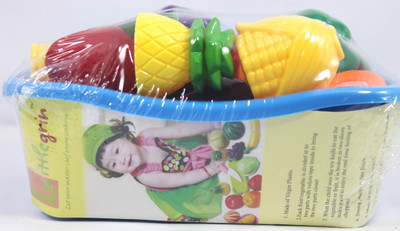 

Little Grin Food Heaven Vegetable Fruit Chopping Kit For Kids Toy Gift Knife