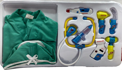 

Darling Toys Battery Operated Doctor Set 8 Pcs Kit With Lights & Sound For Kids