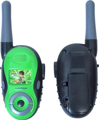 

Ben 10 Walkie talkie toy set with radio control & antenna