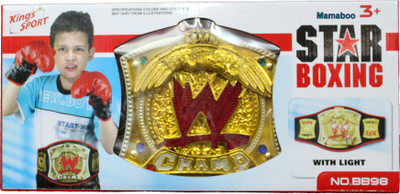 

Mamaboo Star Boxing Belt With Gloves